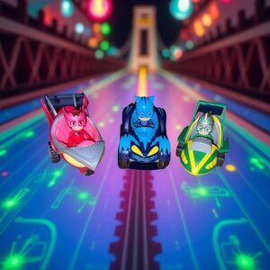 Lot #9 PJ Mask Figures & Cars Gekko, Owlette & Catboy